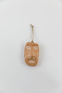 Image 4 of Tiki Man Ornament - Easter Island - Tan