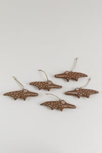 Image 3 of Red Clay Alligator Ornament