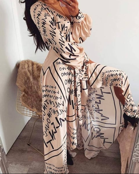 Image of VALENTINO INSPIRED DRESS