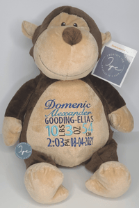 Image 1 of 16" Embroidery Teddy Bear