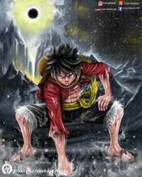 Image 1 of Luffy Gear 2 Poster / Print