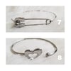 #2 Stainless Steel Bangles (Silver)