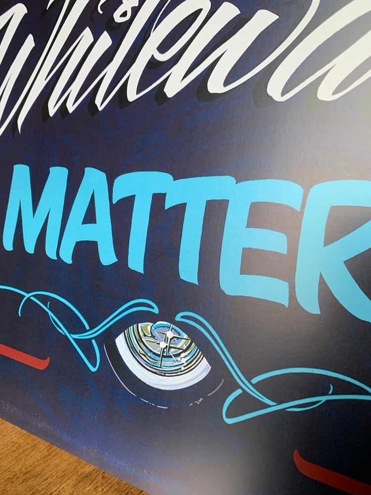 Image of Whitewalls Matter Poster