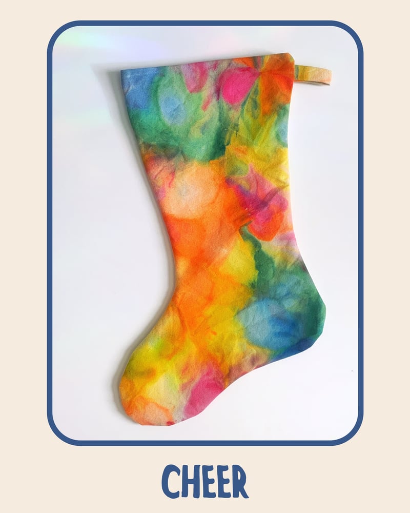 Image of HAND SEWN CANVAS STOCKINGS