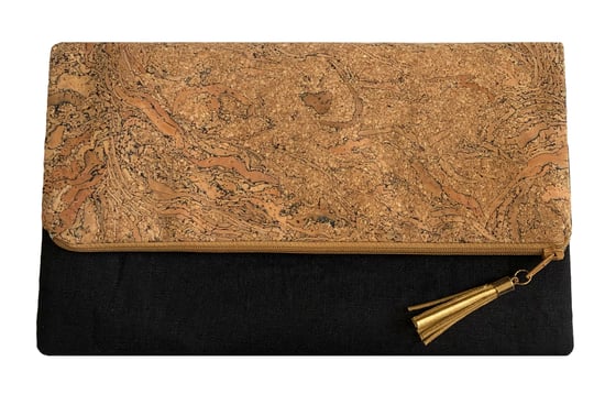Image of Cork Leather Folded Clutch