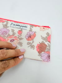 Image 2 of Pochette de transport LA SOLAIRE Liberty Madelaine corail fluo