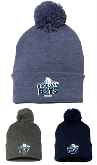 Image 1 of The Brooklyn Boys PomPom Beanie