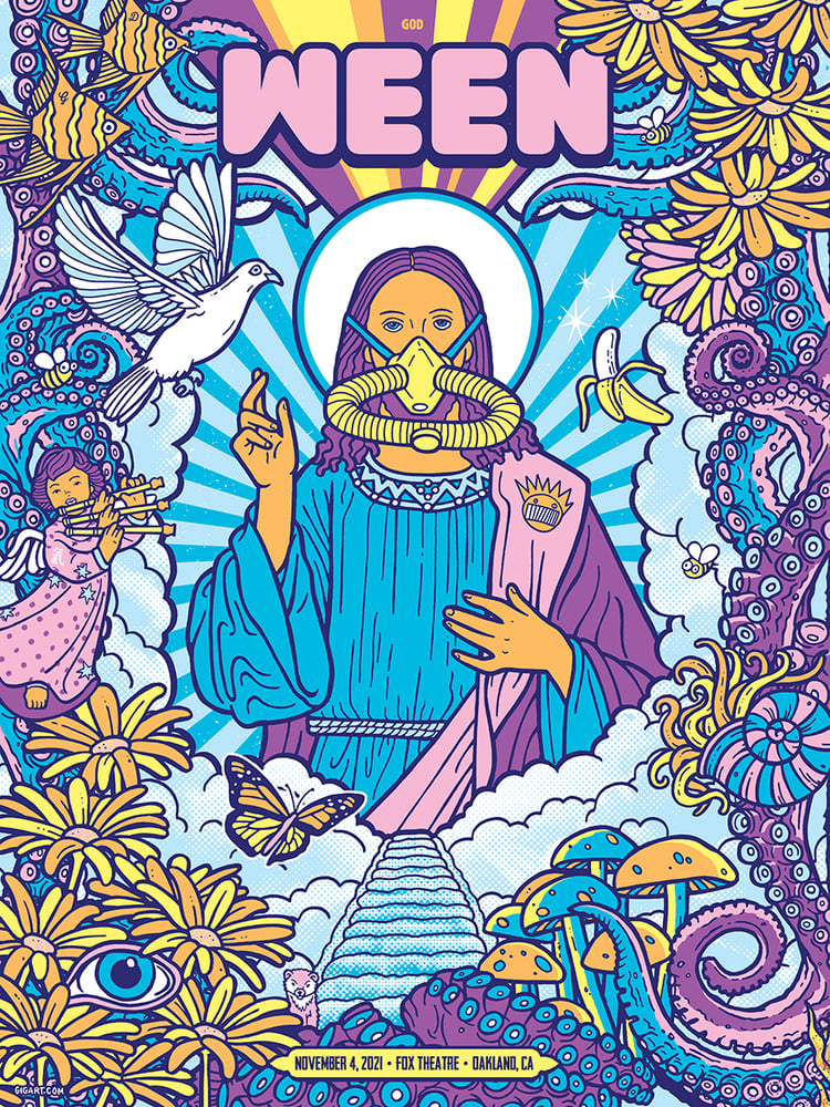 Image of Ween Fox Theater 2021 Main Show Night 1 Jesus