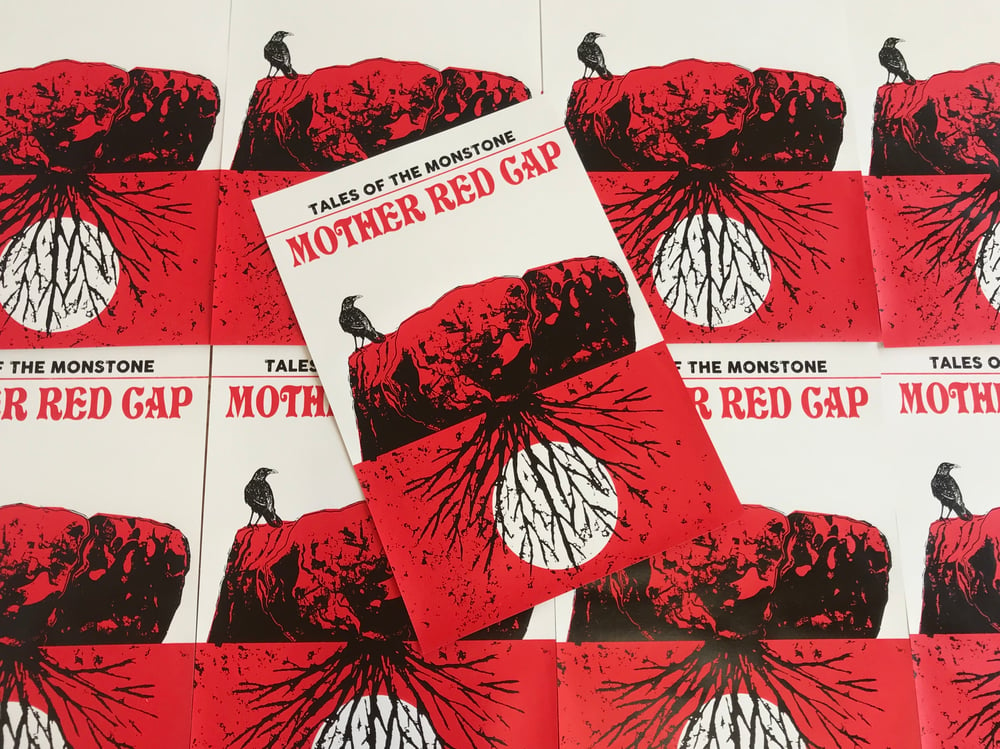 Image of Mother Red Cap - A3 Screen Printed Poster 