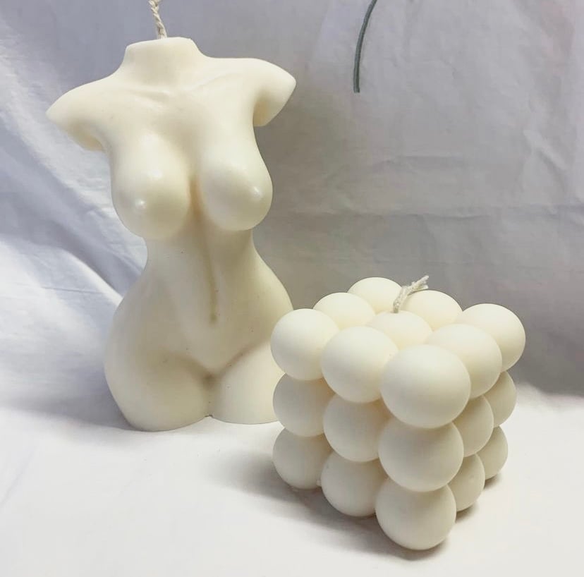 Image of Lara candle - cream 