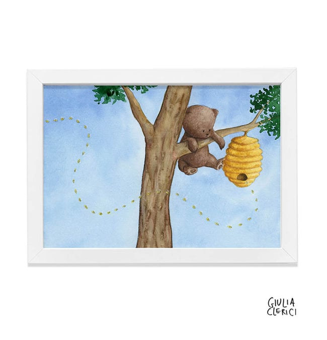 Stampa orsetto - estate