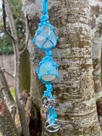 Image 2 of Ocean Goddess - Macrame Pendant