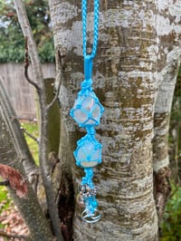 Image 1 of Ocean Goddess - Macrame Pendant