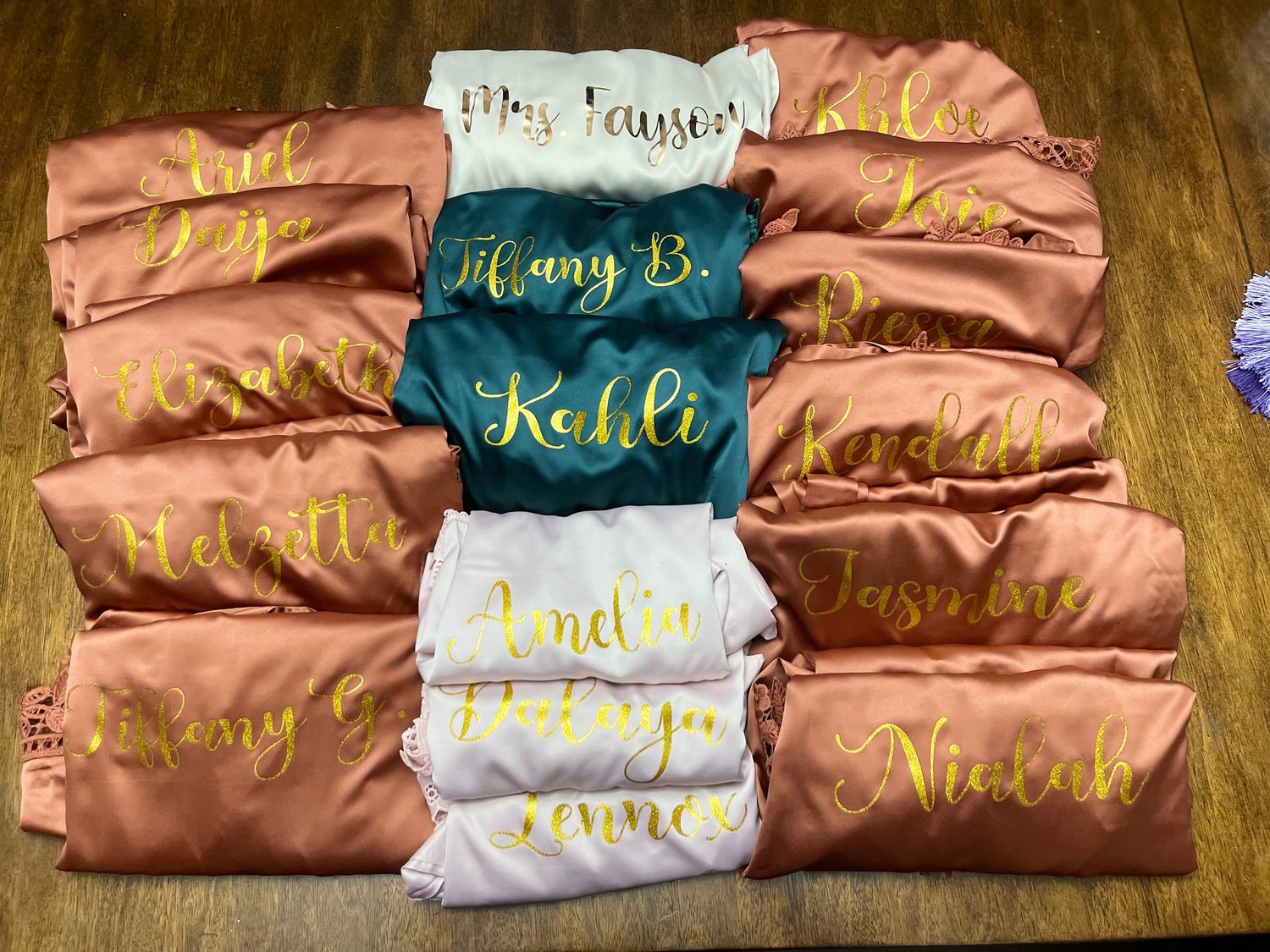 Image of Wedding Party Robes