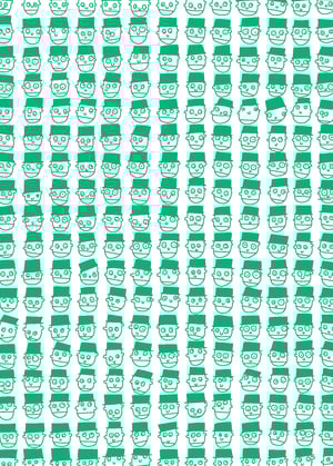 4838 menn med hatt minus en uten fjes - MINT