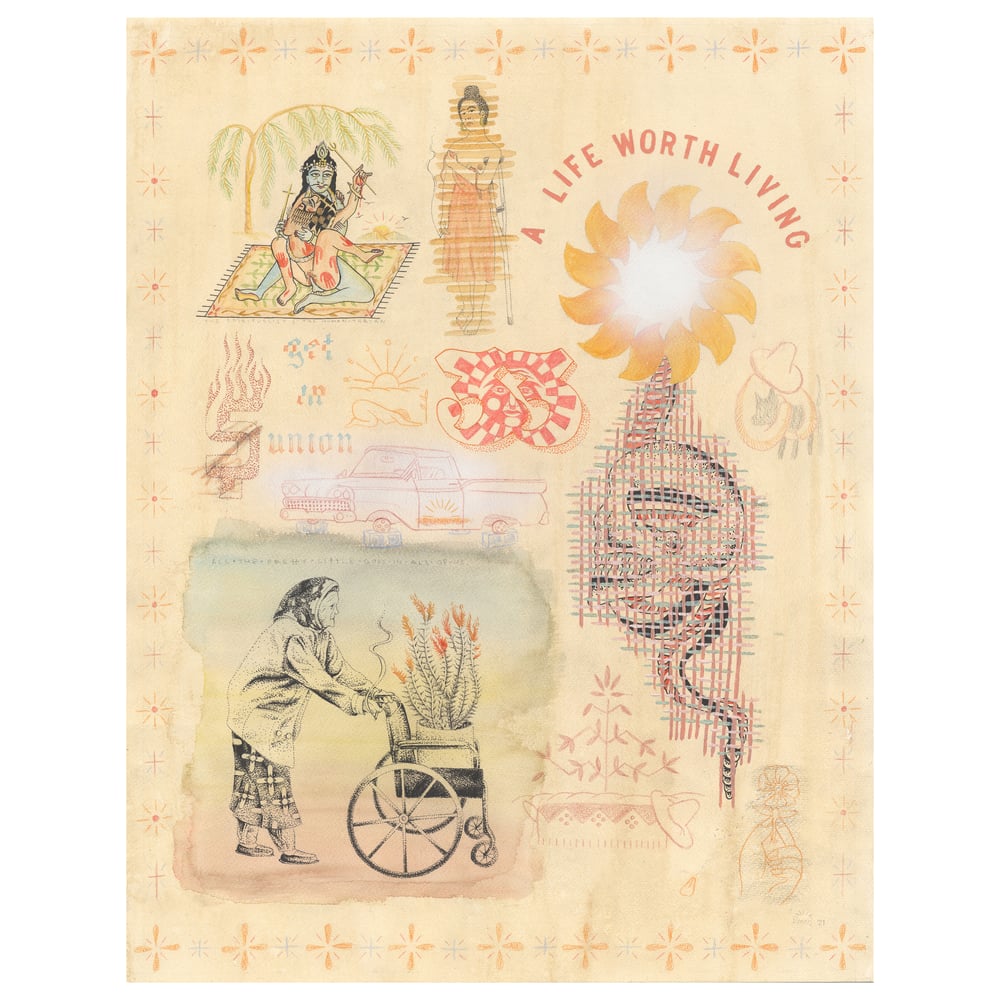 Image of "A Life Worth Living" Print