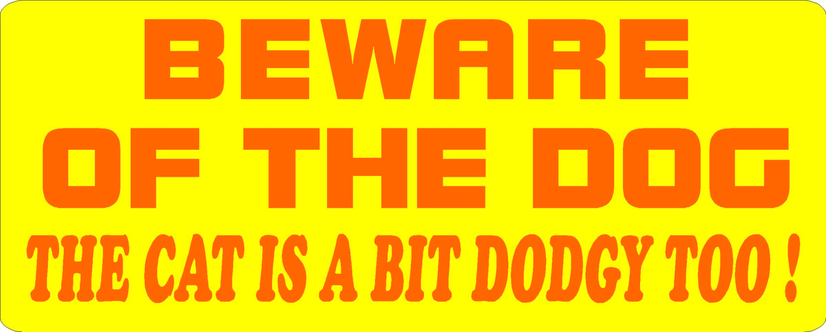 Image of Beware of the Dog