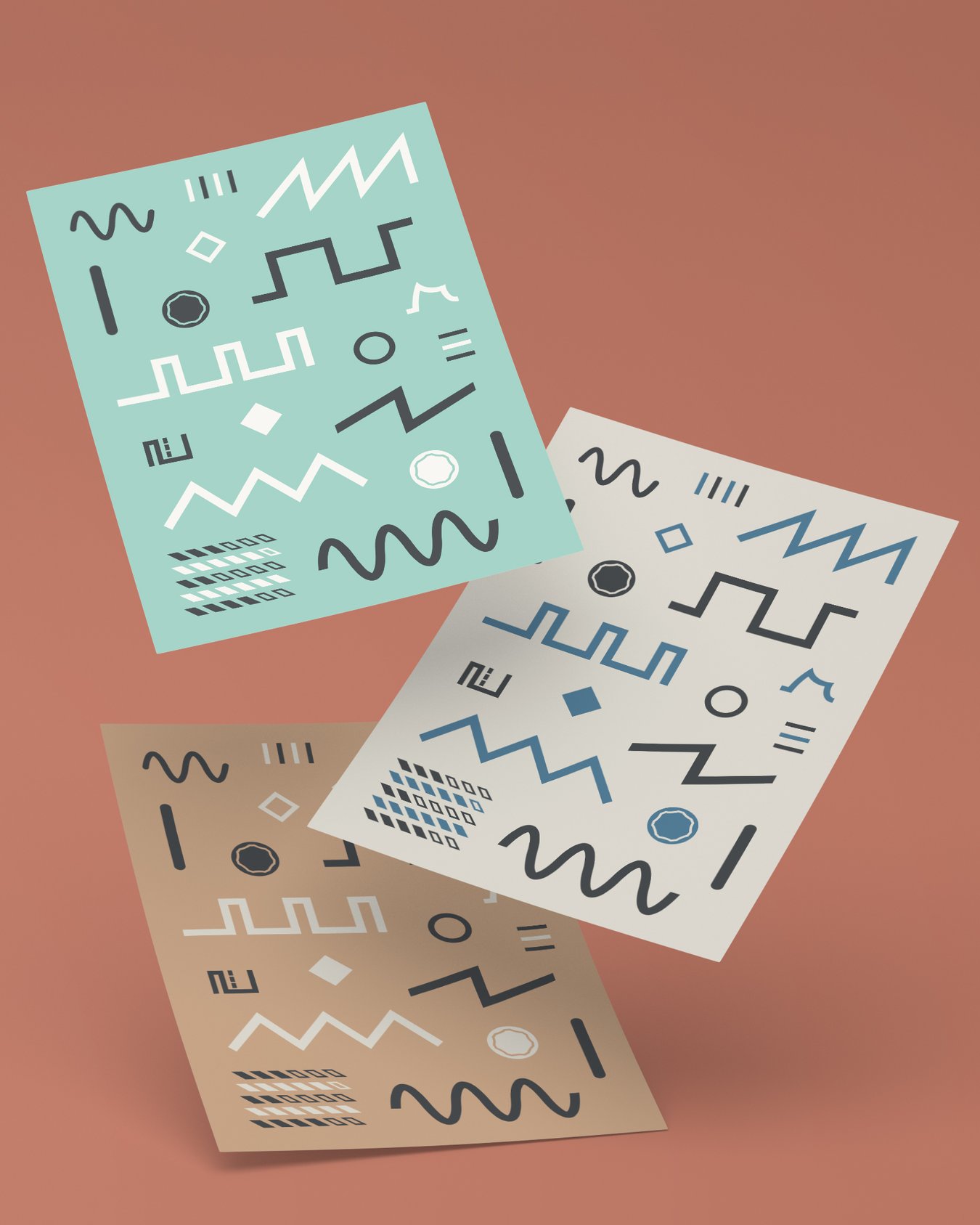 Image of Synth Waveform Print