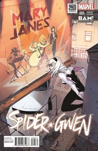 SPIDER-GWEN #5 BaM VARIANT (SIGNED)