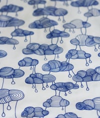 Image 2 of Weather Pattern Fabric - Cobalt Blue