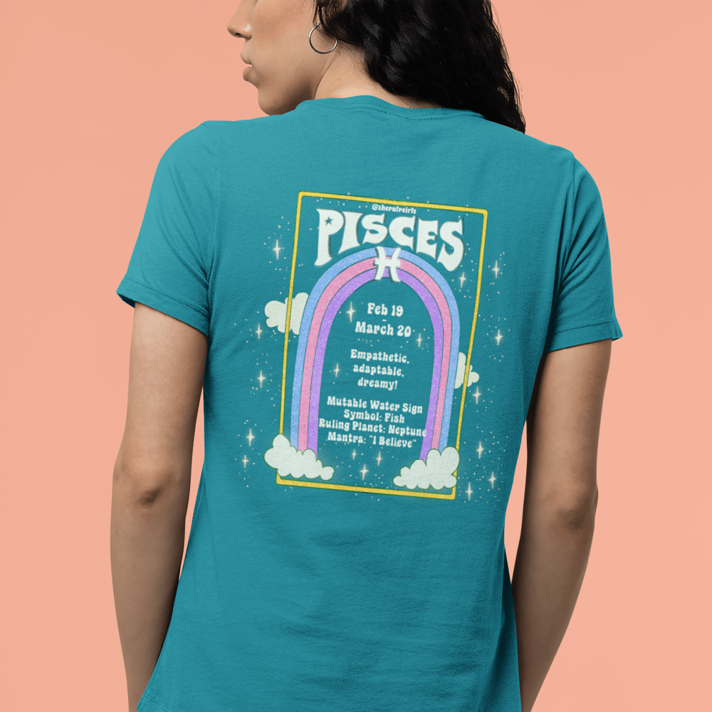 Image of PISCES PULP ASTROLOGY TEE