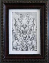 Image 2 of Graze - Framed Original Graphite