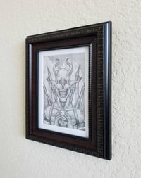 Image 4 of Graze - Framed Original Graphite