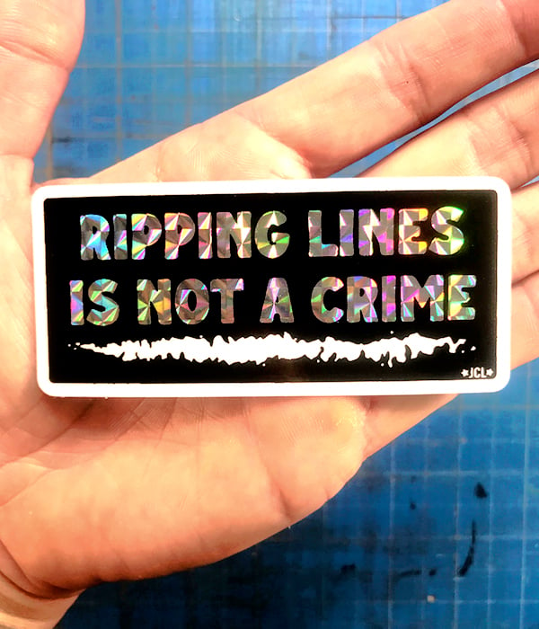Image of Ripper Sticker