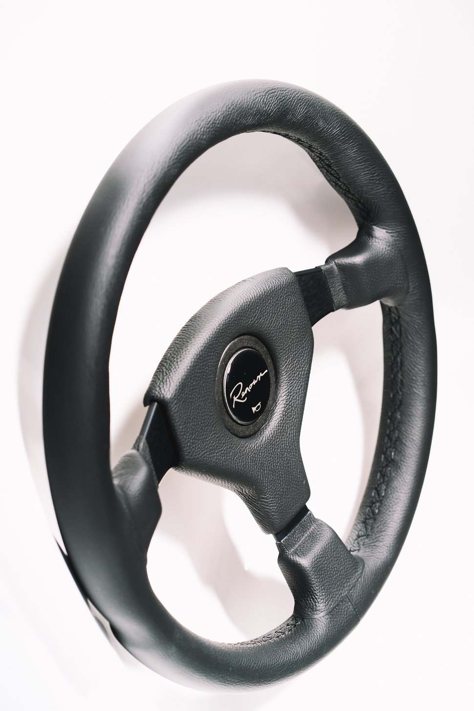 Image of NEW Renown Champion Horn Pad Leather Steering Wheel