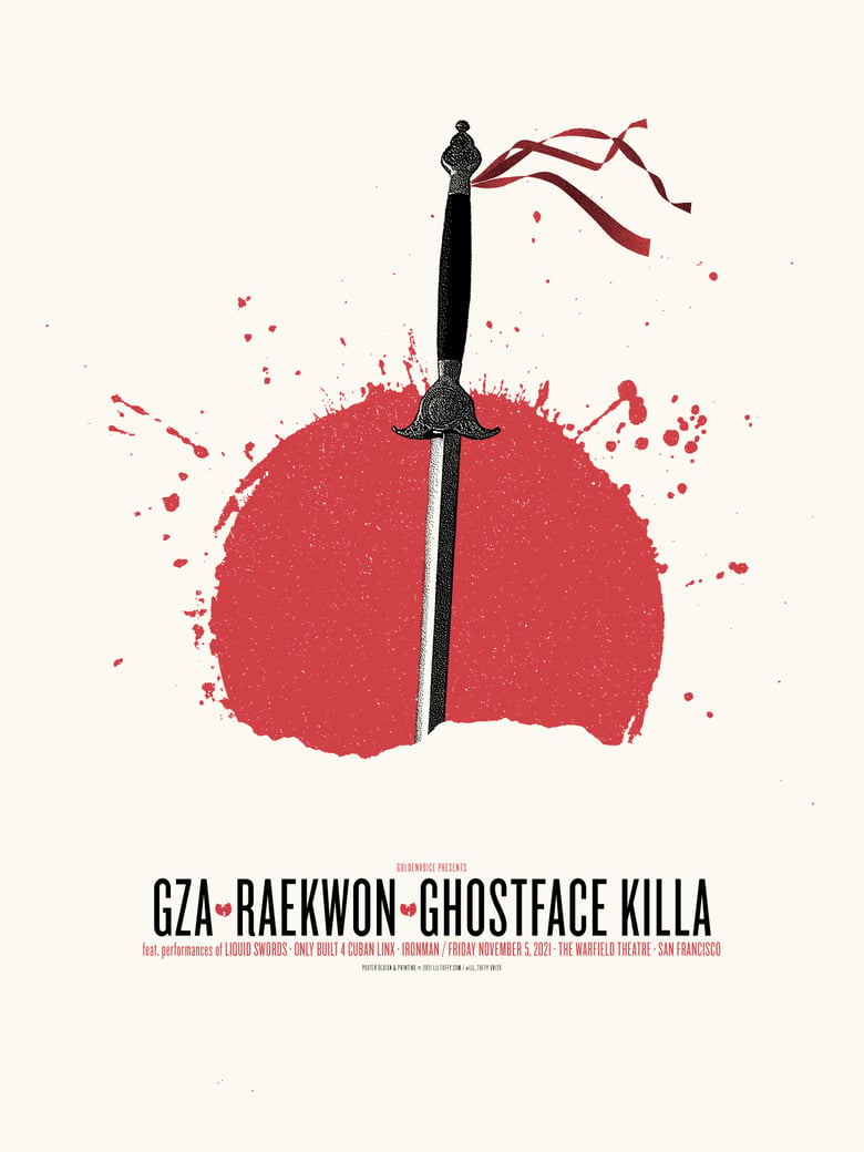 Image of GZA · Raekwon · Ghostface Killah - San Francisco 2021