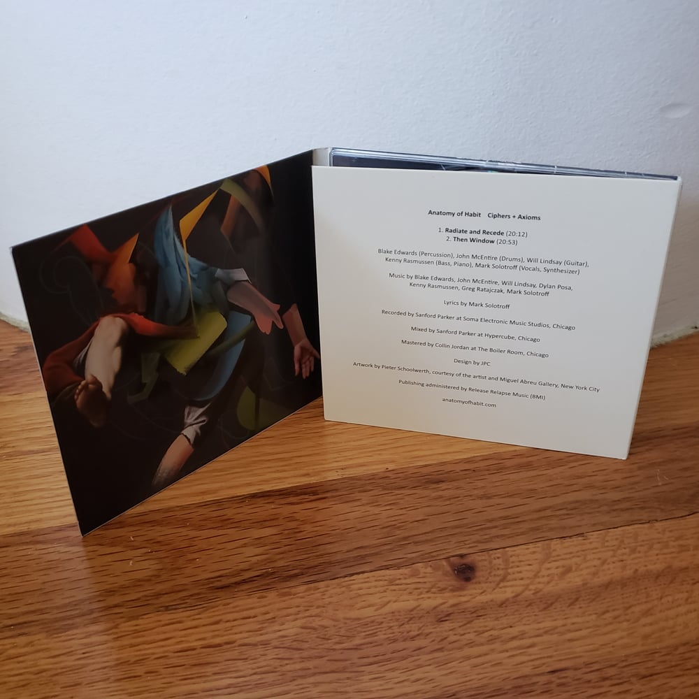 Anatomy of Habit "Ciphers + Axioms" CD