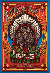 Image of Railroad Earth Concert Poster