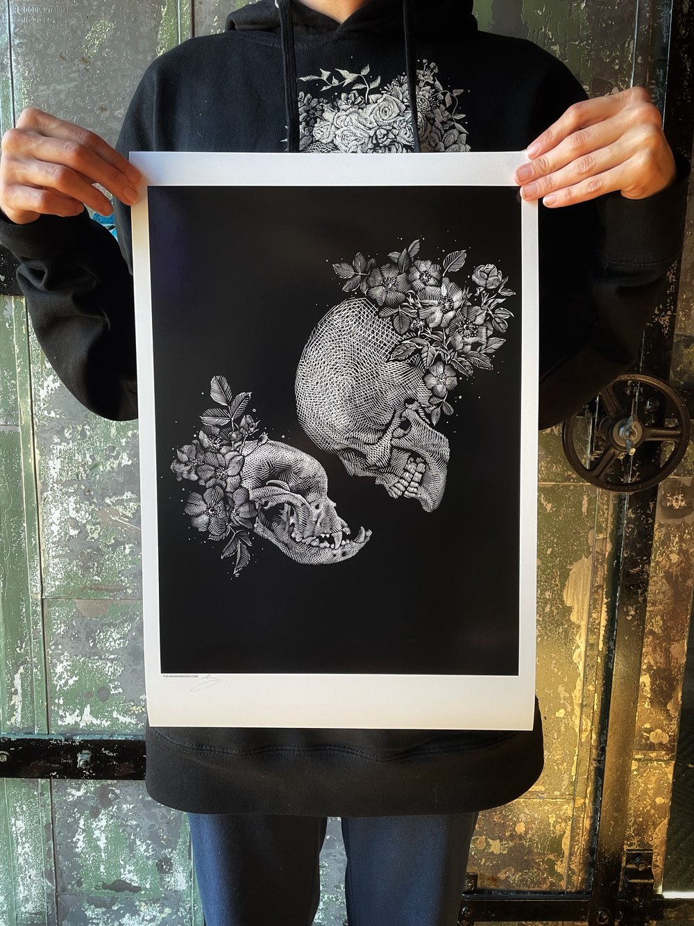 Image of 'My Monster' - Print