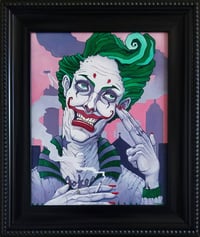 Image 2 of Bang! - Framed Original Oil