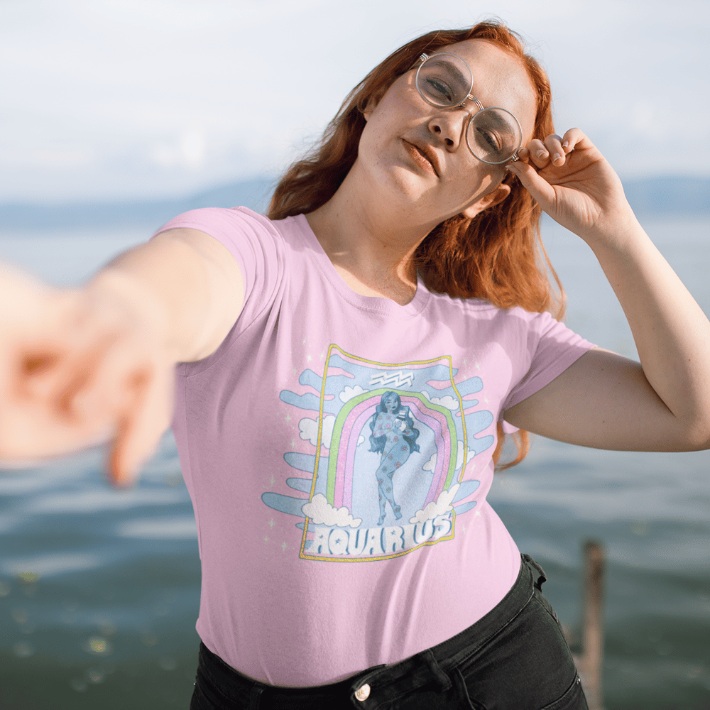 Image of AQUARIUS PULP ASTROLOGY TEE