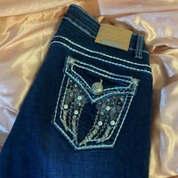 Image 2 of Wings Rhinestoned Jeans