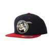 FM Huntsville Samurai Snapback Hat (Navy & Red) 