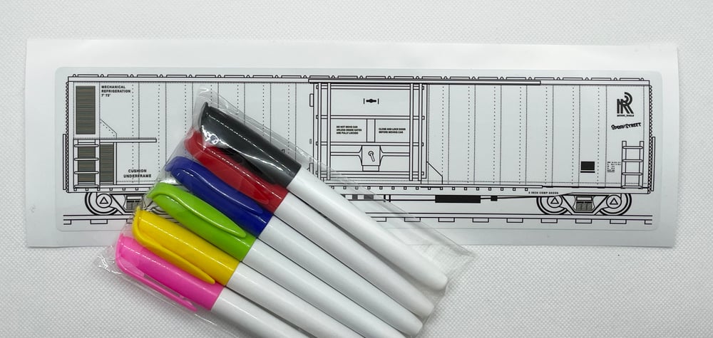 Con Rails x Spray Street : Freight Train-ing Car