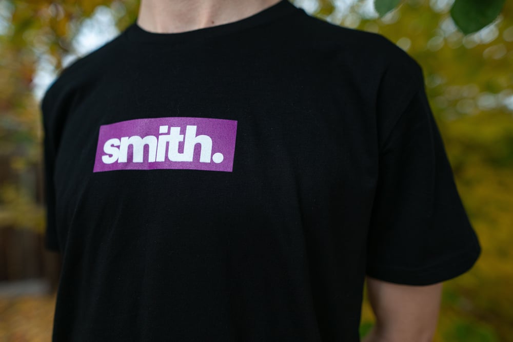Image of smith. 'Box Logo' Tee (Limited Re-Stock)