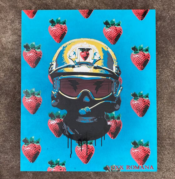 Image of "Fruit Police 2.0" Original Painting