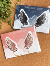 Winged Collar Pins