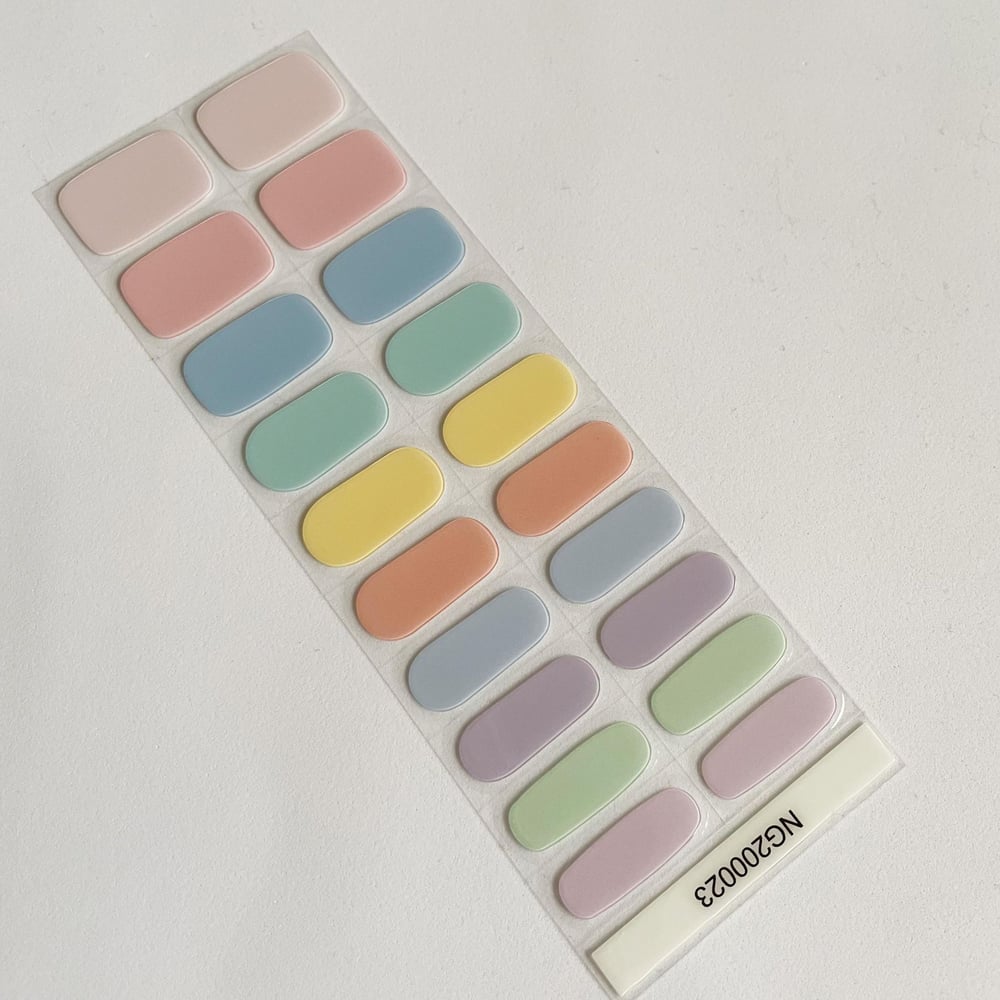 Pastel Multi Gel Strip