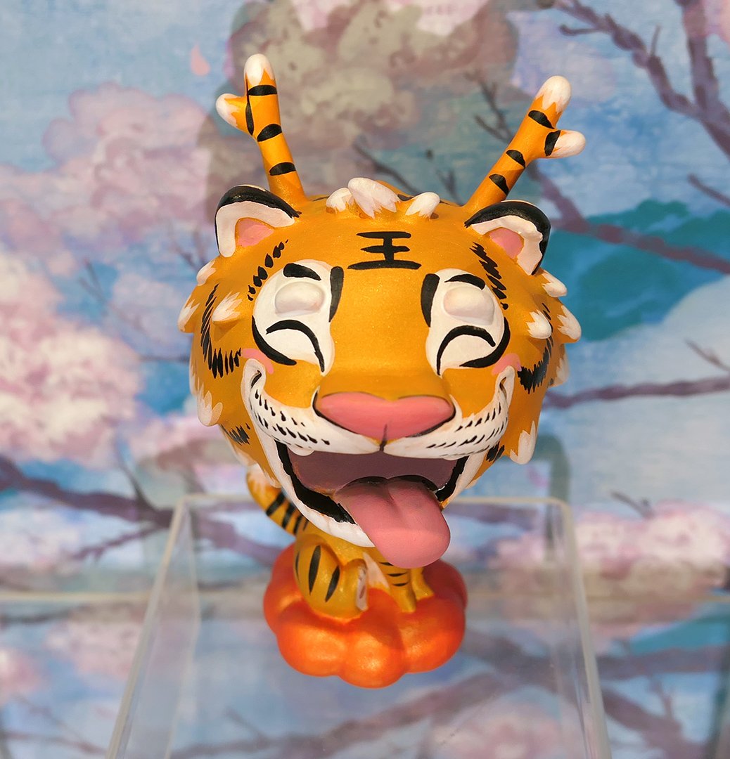 'Tiger Pup- Happy' 1/1 custom figure | Dcon 2021