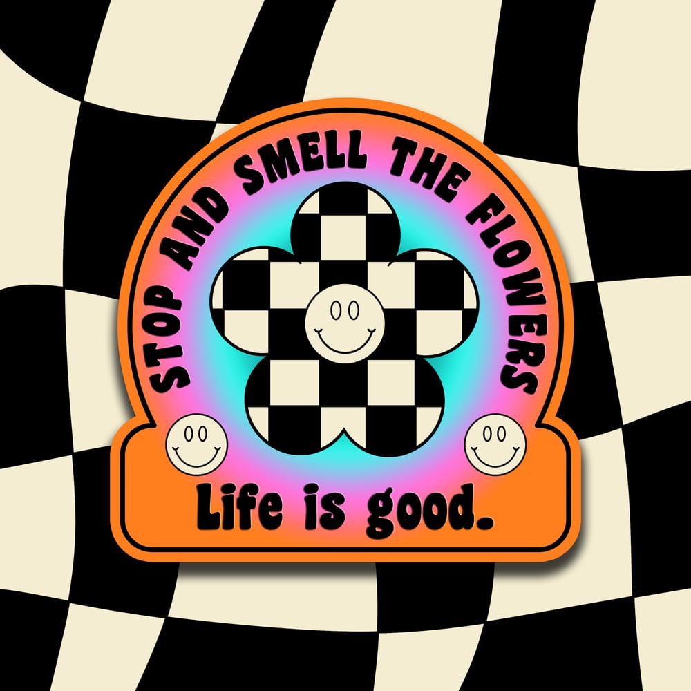 LIFE IS GOOD STICKER 