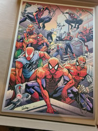 Image of Spiderverse art print 