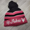 Personalized Winter Pom Pom Hats