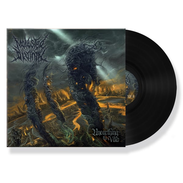 Image of *MANUFACTURING CANCELLED* MOLESTED DIVINITY "UNEARTHING THE VOID" VINYL