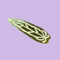 Image 1 of Queen Anthurium Leaf Desk Rug