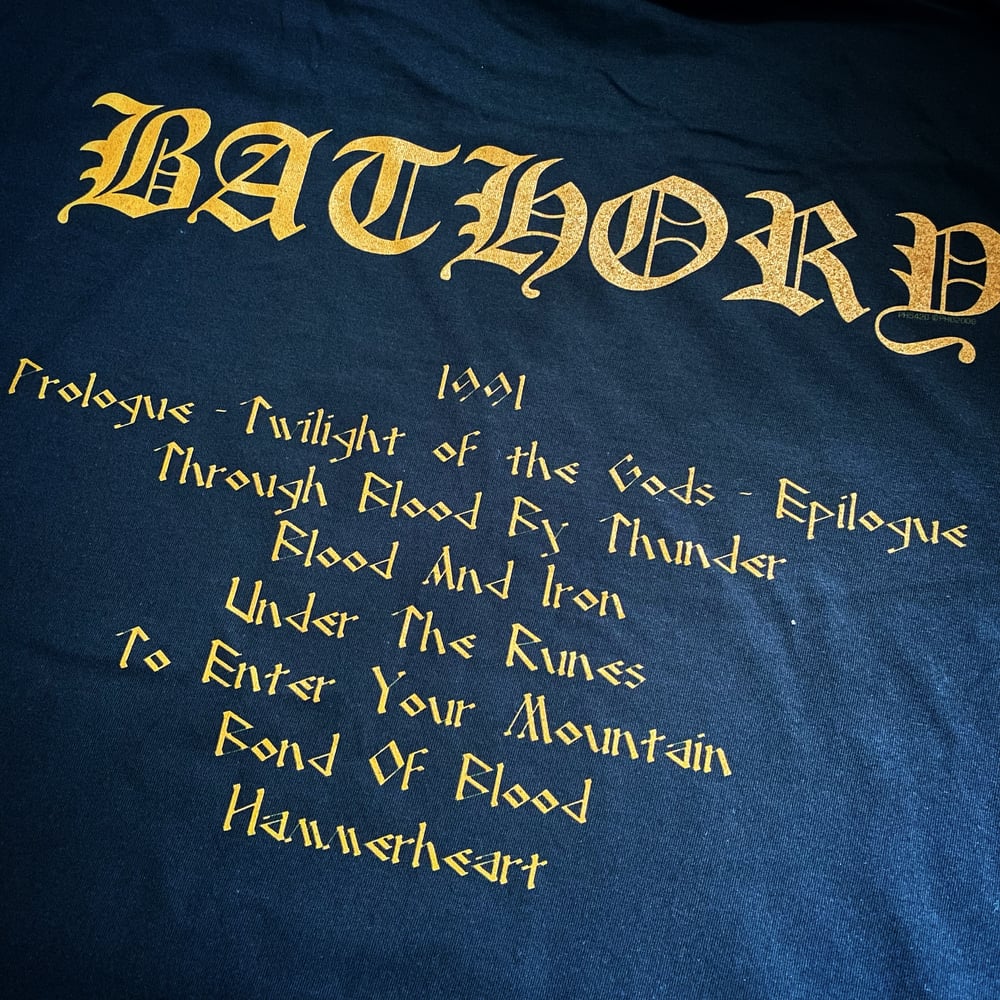 Bathory "Twilight Of The Gods" T-shirt