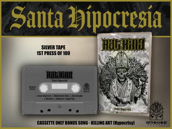 Image of Rat King - Santa Hipocresía EP cassette